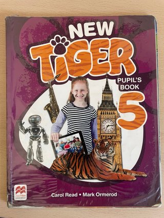 Libro inglés 5 new tiger pupils book