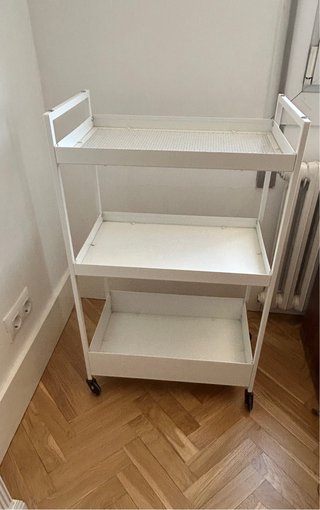 Carrito IKEA NISSAFORS blanco