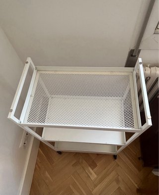Carrito IKEA NISSAFORS blanco