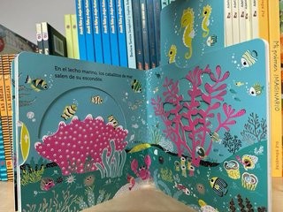 0-3 NUEVO Un paseo por el océano. Libro infantil