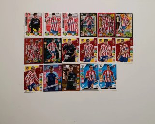 Lote 63 Cartas At. Madrid Adrenalyn XL + MGK