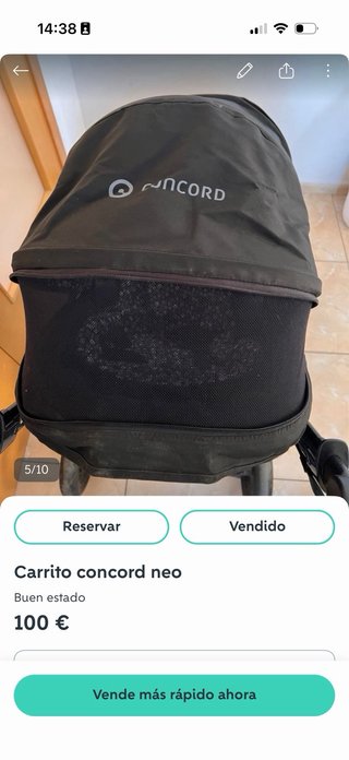 Carrito Concord Neo 2019