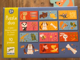 Puzzle Duo Djeco 10 Piezas