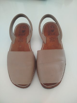 Abarcas Ría Menorca Beige Talla 39
