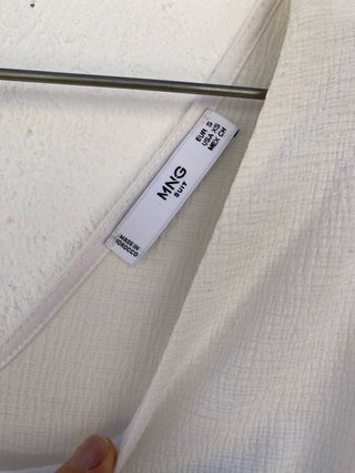 Top Tirantes Blanco Mango
