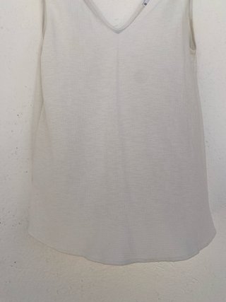 Top Tirantes Blanco Mango