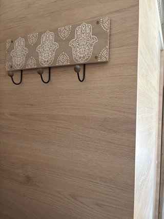 Armario puertas correderas roble 120x204x50cm