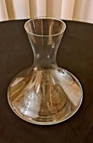 Caraffa in vetro h.21,5cm