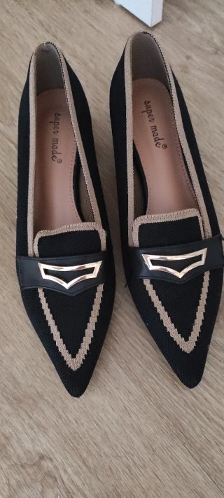 Zapatos de vestir negros talla 37