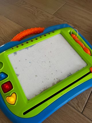Pizarra magnética infantil, set de 2