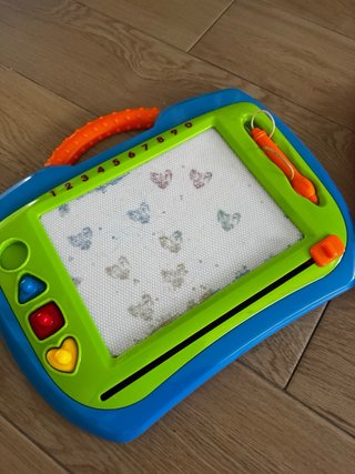 Pizarra magnética infantil, set de 2