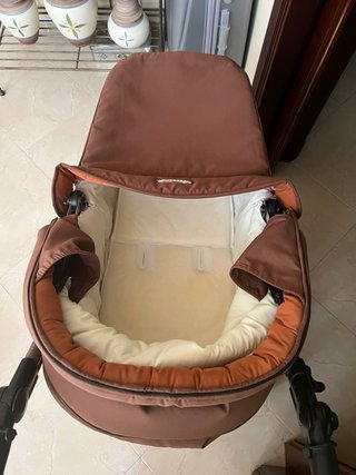 Carrito Bebecar con Capota, Cuco y Silla