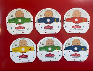 6 CDs Caillou (Infantil) + REGALO SORPRESA