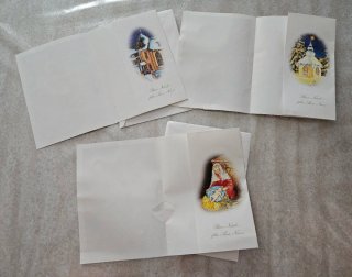 3 biglietti auguri natalizi