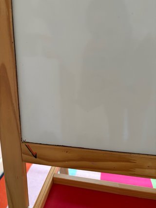 Pizarra Infantil Ikea Madera