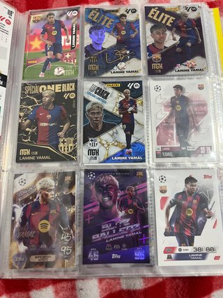 Lote 200 Cromos Yamal (180 sin repetir)