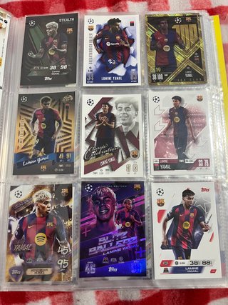 Lote 200 Cromos Yamal (180 sin repetir)