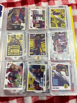 Lote 200 Cromos Yamal (180 sin repetir)