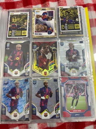 Lote 200 Cromos Yamal (180 sin repetir)