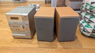 Minicadena Sony CMT-CP11 Plata