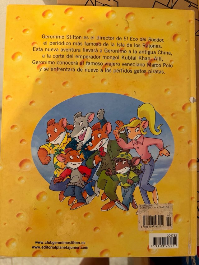 LOTE 6 CÓMICS INFANTILES – GERONIMO STILTON, ZIPI