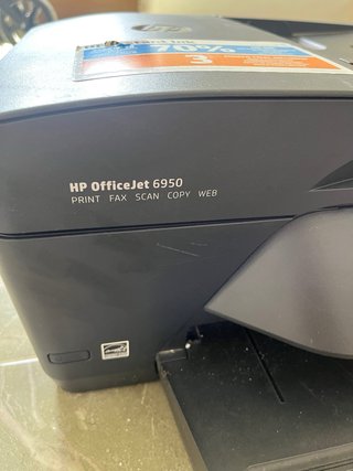 Impresora HP Negra - Funcional (sin tinta)