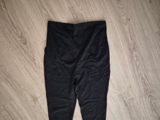 Mallas embarazo algodón negras T. L 42-44