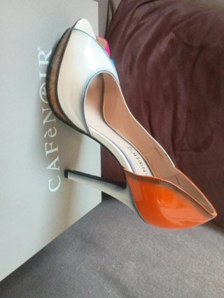 Scarpe décolleté vernice CaféNoir 38