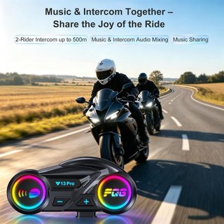 NUEVO! (35€) Intercomunicador Moto V13 Pro bluetoo