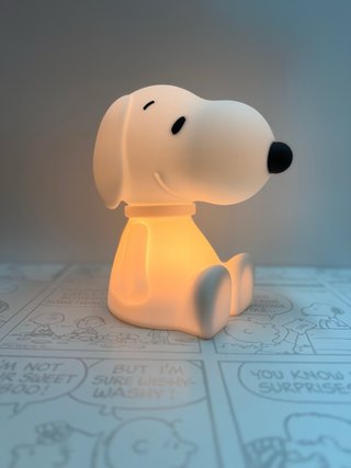 Lampada Snoopy Flos Nero e Bianco