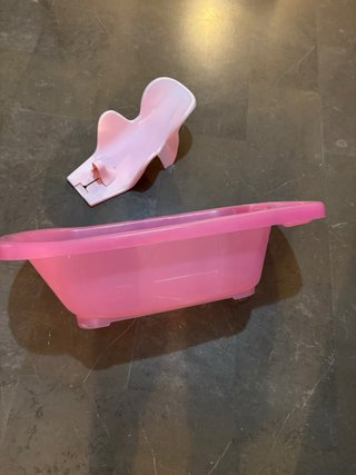 Bañera bebe de plastico