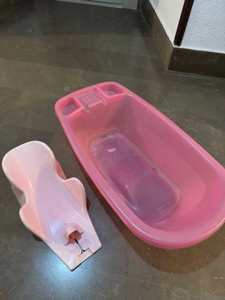 Bañera bebe de plastico