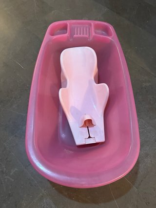 Bañera bebe de plastico