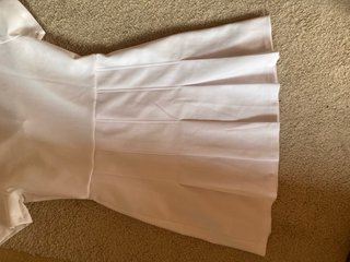 Vestido de golf o tenis blanco