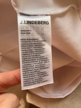 Vestido de golf o tenis blanco