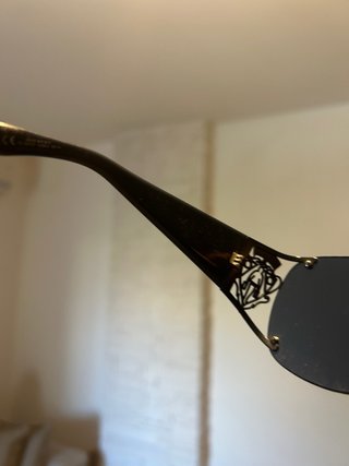 Occhiali da sole Gucci neri e argento