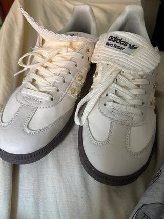 Adidas Samba x Wales Bonner Dorado Blanco