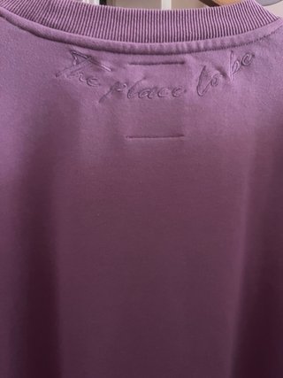 Sudadera Voladora Co. Lila Talla XL Oversize