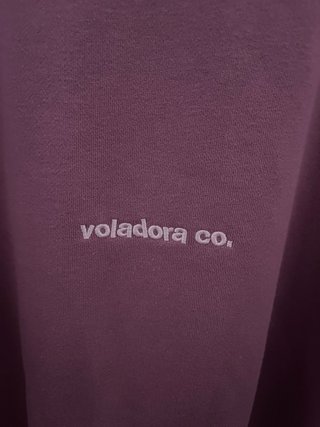 Sudadera Voladora Co. Lila Talla XL Oversize