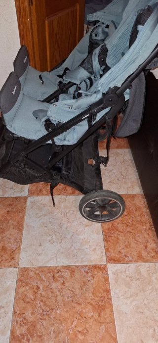 Carrito gemelar con capachos nuevos casualplay