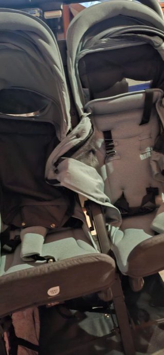 Carrito gemelar con capachos nuevos casualplay