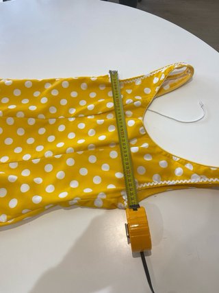 333 Vestido Flamenca Amarillo 44 XXL