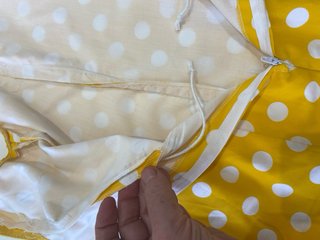 333 Vestido Flamenca Amarillo 44 XXL