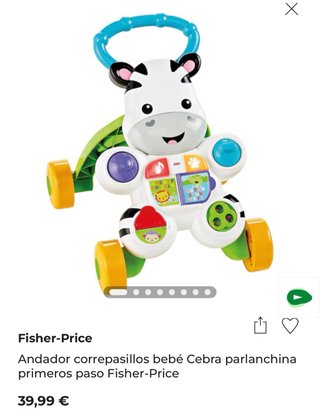 Correpasillos Cebra Fisher-Price