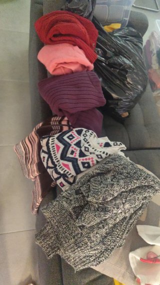 Lote de ropa variada