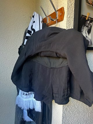 Falda pantalón Zara volantes negra