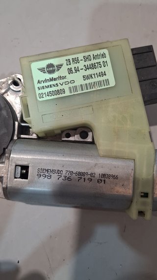 MOTOR TECHO ELECTRICO MINI Mini (R50,R53)(2001->)