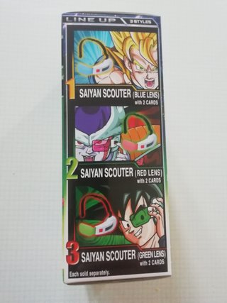Dragon Ball Z Scouter Bandai con lenti rosse