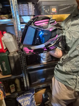Casco Ls2 Challenger R Rosa