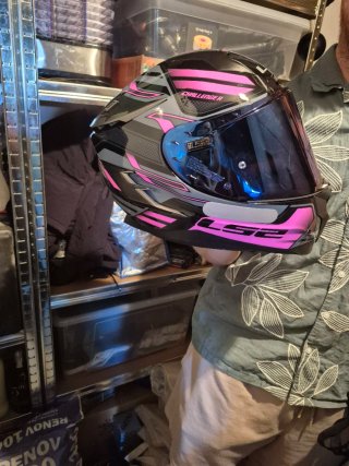 Casco Ls2 Challenger R Rosa